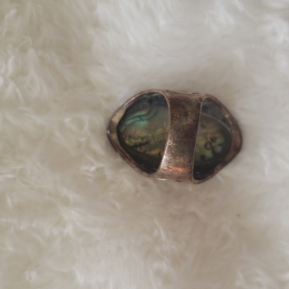 Abalone Statement Ring - Picture 4 of 7